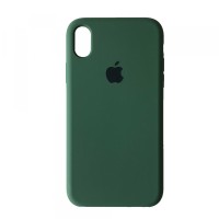 Чохол Silicone case для iPhone XS Max (57new) dark green