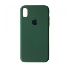 Чохол Silicone case для iPhone XS Max (57new) dark green