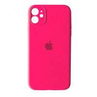 Чохол Silicone Case Full Camera для iPhone 12 mini hot pink