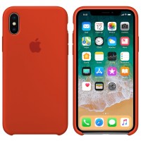 Чохол Silicone case для iPhone XR orange