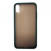 Чохол Накладка Gingle Matte Case iPhone XS Max pacific green/orange