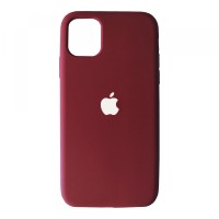 Чохол Silicone Case Full для iPhone 11 Pro Max camelia white