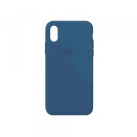 Чохол Silicone Case Full для iPhone X/XS blue new