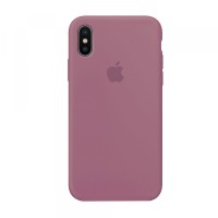 Чохол Silicone Case Full для iPhone XS Max lilac pride