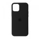 Silicone Case Full для iPhone 12 Pro Max black