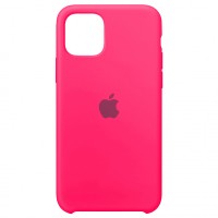 Чохол Silicone case для iPhone 12 /12 Pro hot pink