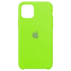 Чохол Silicone case для iPhone 12 /12 Pro lime green