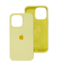 Чохол для iPhone 15 Plus silicone case mellow yellow