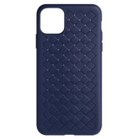 Чохол для iPhone 13 Pro Max Weaving case Синій