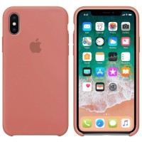 Чохол Silicone case для iPhone XS Max grapefruit