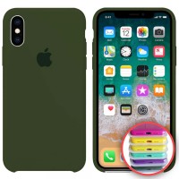 Чохол Silicone Case Full для iPhone XS Max virid