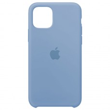 Чохол Silicone case для iPhone 11 corn flower