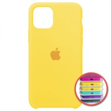 Чохол Silicone Case Full для iPhone 11 yellow