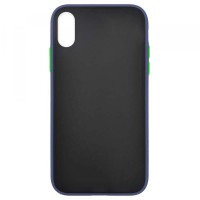 Чохол Накладка Gingle Matte Case iPhone XR blue/green