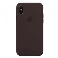 Чохол Silicone Case Full для iPhone XS Max cocoa