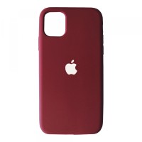 Чохол Silicone Case Full для iPhone 11 Pro camelia white