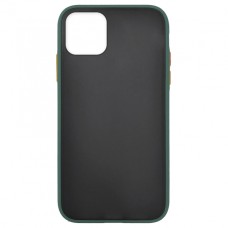 Чохол Накладка Gingle Matte Case iPhone 12 /12 Pro pacific green/orange
