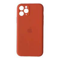 Чохол Silicone Case Full Camera для iPhone 11 Pro kumquat