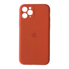 Чохол Silicone Case Full Camera для iPhone 11 Pro kumquat