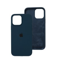 Чохол для iPhone 15 Plus silicone case abyss blue