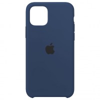 Чохол Silicone case для iPhone 11 blue cobalt