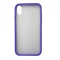 Чохол Накладка Gingle Matte Case iPhone XR lilac/green