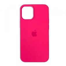 Чохол Silicone Case Full для iPhone 12 mini hot pink