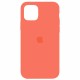 Чохол Silicone Case Full для iPhone 12/12 Pro peach