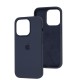 Чохол для iPhone 15 Pro Max silicone case midnight blue