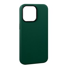 Чохол із натуральної шкіри K-Doo Noble Collection для iPhone 13 (Зелений)