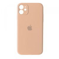 Чохол Silicone Case Full Camera для iPhone 12 mini pink sand