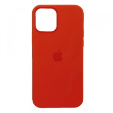 Чохол Silicone Case з MagSafe для iPhone 12/12 Pro Electric Orange