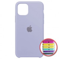 Чохол Silicone Case Full для iPhone 11 Pro lilac cream