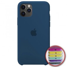 Чохол Silicone Case Full для iPhone 11 Pro blue cobalt
