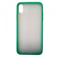 Чохол Накладка Gingle Matte Case iPhone XS Max spearmint/orange
