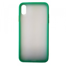 Чохол Накладка Gingle Matte Case iPhone XS Max spearmint/orange
