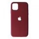 Чохол Silicone Case Full для iPhone 11 camelia white