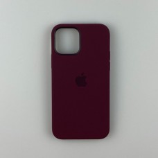 Чохол Silicone Case з MagSafe для iPhone 12/12 Pro Plum
