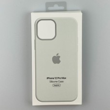 Чохол Silicone Case з MagSafe для iPhone 12 Pro Max White