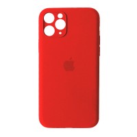 Чохол Silicone Case Full Camera для iPhone 11 Pro Max red berries
