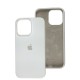 Чохол для iPhone 15 Pro Max silicone case white
