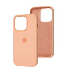 Чохол для iPhone 15 silicone case grapefruit