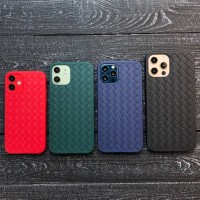 Чохол для iPhone 12 Pro Max Weaving case зелений
