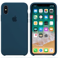 Чохол Silicone case для iPhone XS Max blue