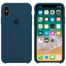 Чохол Silicone case для iPhone XS Max blue