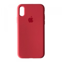 Чохол Silicone Case Full для iPhone X/XS pink citrus