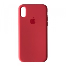 Чохол Silicone Case Full для iPhone X/XS pink citrus