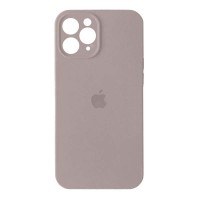 Чохол Silicone Case Full Camera Square side для iPhone 11 Pro Pink sand