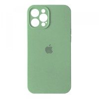 Чохол Silicone Case Full Camera для iPhone 12 Pro fresh green