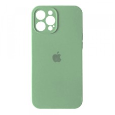 Чохол Silicone Case Full Camera для iPhone 12 Pro fresh green